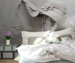 3D Woman Relief Wallpaper Mural  Living Room Decor - Image 2