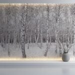 Birch Tree Wallpaper,  Wallpaper Mural for Home Decor, Nursery, and Accent Walls - Image 2