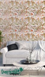 Birds of Paradise Removable Wallpaper: Tropical Garden Peel & Stick - Image 2