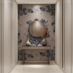 Blue Delft Tile Floral Wallpaper | Peel & Stick Removable Mural for Home Decor - Image 3