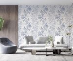 Blue, White Chinoiserie Wallpaper - Image 4