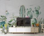 Cactus Nursery Wallpaper Mural  Plant Wall Art - Image 3