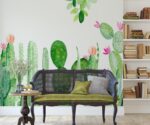 Cactus Wallpaper Mural  Nursery Decor - Image 3