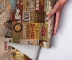 Cafe Shop Coffee Wallpaper Customizable  Wall Mural - Image 2