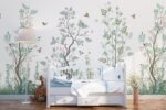 Chinoiserie Wallpaper:  Floral Wall Decals - Image 3
