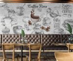 Coffee Shop Wallpaper Mural Cafe Decor - Image 2