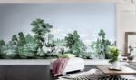 Colonnade Scenic Wallpaper Mural:  Reusable Decal