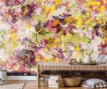 Colorful Floral Wallpaper  Watercolor Flowers - Image 2
