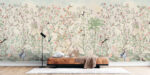 Crane Chinoiserie Wallpaper Mural -  or Non-Woven - Image 3