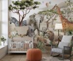 Jungle Safari Animals Wallpaper - Image 2
