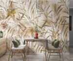 Tropical Leaves Wallpaper Mural Design - Image 2