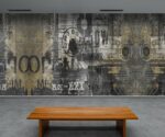 Dark Abstract Wallpaper Mural  Wall Art - Image 4