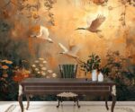 Dark Chinoiserie Wallpaper