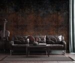Dark Marble Texture Wallpaper Grunge Concrete