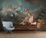 Diana and Endymion Rococo Wallpaper Mural - - Image 2