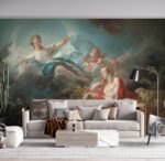 Diana and Endymion Rococo Wallpaper Mural - - Image 3