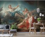 Diana and Endymion Rococo Wallpaper Mural -
