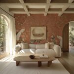 Elegant Chinoiserie  Wallpaper Mural: Peacocks, Birds, and Floral Asian-Inspired Design - Image 2