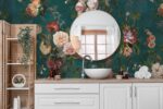 Elegant Floral Wallpaper Mural: Botanical Peel & Stick Wallpaper - Image 2