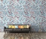 Elegant Floral Wallpaper  Watercolor Wall Mural - Image 4