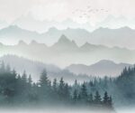 Forest Landscape Wallpaper Mural  Nursery Decor - Image 4