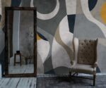 Geometric Art Deco Wallpaper Boho Wall Mural - Image 3