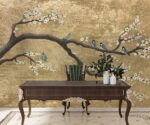 Gold Chinoiserie Wallpaper - Image 2