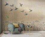 Gold Chinoiserie Wallpaper - Image 3