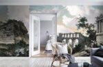 Greece Landscape Mural: Scenic Retro  Wallpaper - Image 2