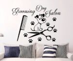 Grooming Salon Decor, Dog  Sticker - Image 2