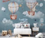 Hot Air Balloon Nursery Wallpaper - Image 4