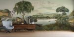 Java Forest Landscape Wallpaper Mural:  Wall Decor