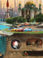 Kids Boys and Girls Wallpaper - Wall Art - Fantasy and Technology - Nursery Wall Decal Decor Sticker - Non Woven of Self Adhesive vinyl - Image 2