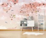 Kids World Map Wallpaper - Image 4