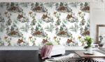Leopard Jungle Wallpaper Mural:  Wall Art - Image 2