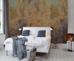 Leopard Pattern Wall Mural Abstract Textured  Wallpaper - Image 2