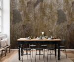 Leopard Pattern Wall Mural Abstract Textured  Wallpaper - Image 3