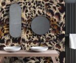 Leopard Print Wall Mural Abstract Animal  Wallpaper - Image 3