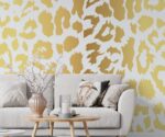 Leopard Print  Wallpaper Abstract Design  Mural - Image 2
