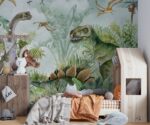 Dinosaur Wallpaper Jurassic Nursery - Image 3