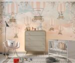 Hot Air Balloon Kids Room Wallpaper Mural