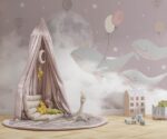 Whale Nursery Wallpaper Children's Room Design