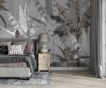 Tropical Banana Leaf Wallpaper Mural