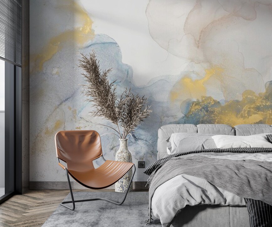 Marble Texture Wallpaper Abstract Wall Mural Marble Texture Wallpaper Abstract Wall Mural - Image 1