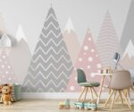 Mountain Nursery Wall Mural  Kids Wallpaper - Image 3