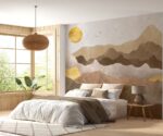 Mountain Nursery Wallpaper Self Adhesive Forest Wall Mural - Image 4