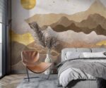 Mountain Nursery Wallpaper Self Adhesive Forest Wall Mural - Image 2