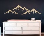 Mountain Wall Baby Nursery