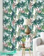 Palm Tree Wallpaper: Tropical Plant  Wall Decor - Image 2
