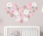 Peony Flowers Wall